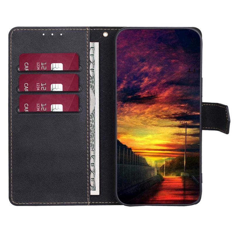 Leren Hoesje voor Xiaomi 12T / 12T Pro Kunstleer Rfid