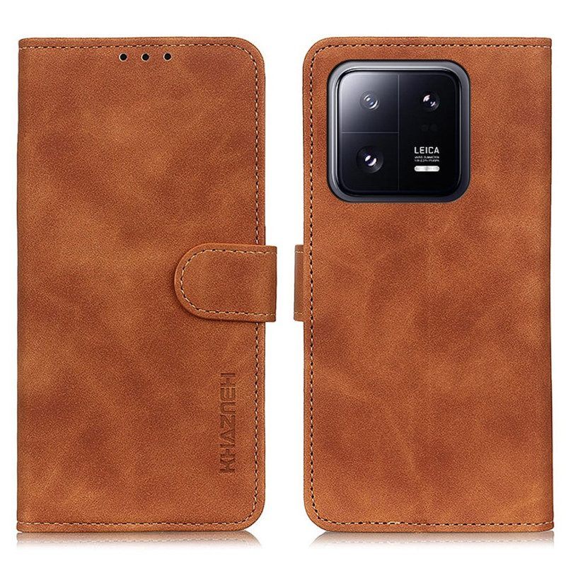 Leren Hoesje voor Xiaomi 13 Khazneh