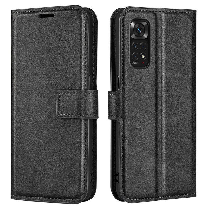 Leren Hoesje voor Xiaomi Redmi Note 11 / 11S Retro Leereffect