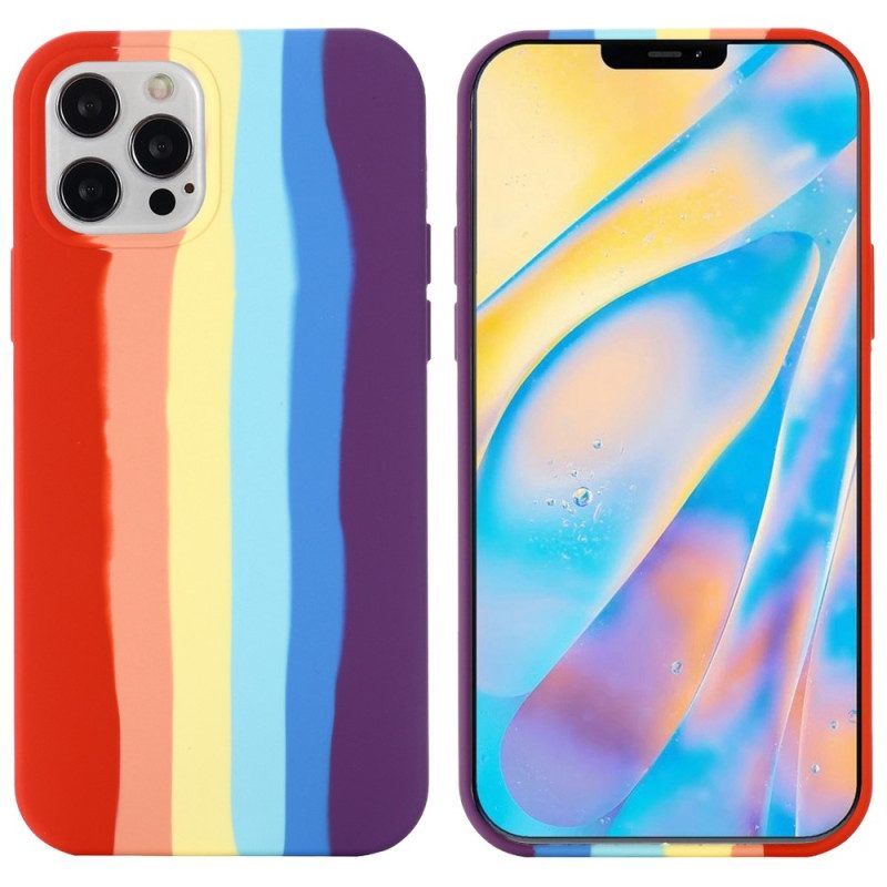 Telefoonhoesje voor iPhone 14 Pro Max Regenboog