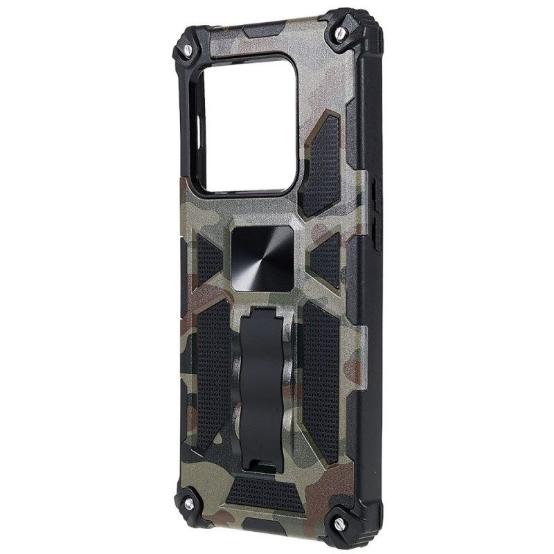 Telefoonhoesje voor OnePlus 10 Pro 5G Camouflage Verwijderbare Ondersteuning