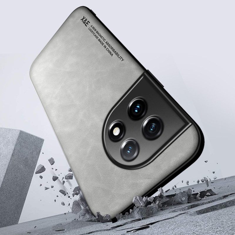 Telefoonhoesje voor OnePlus 11 5G X&e Ledereffect Leer