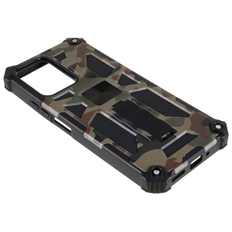 Telefoonhoesje voor Poco X5 5G Camouflage Verwijderbare Ondersteuning