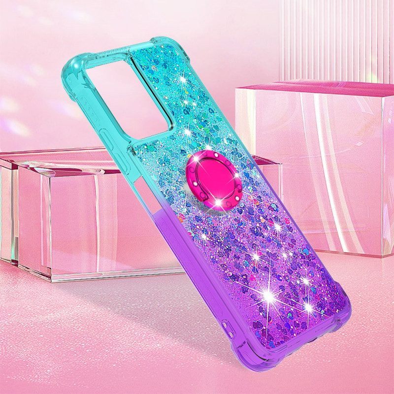 Telefoonhoesje voor Poco X5 5G Glitter Ringbeugel