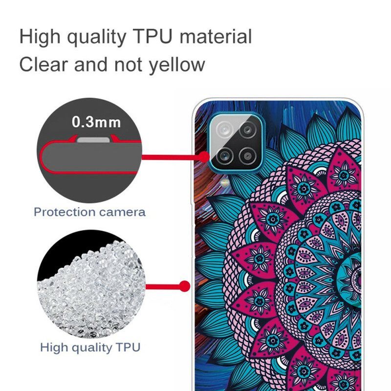 Telefoonhoesje voor Samsung Galaxy M12 / A12 Kleurrijke Mandala