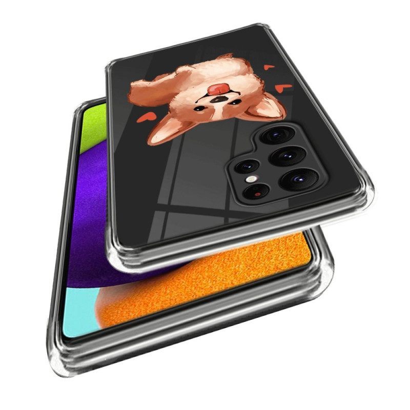 Telefoonhoesje voor Samsung Galaxy S23 Ultra 5G Hond