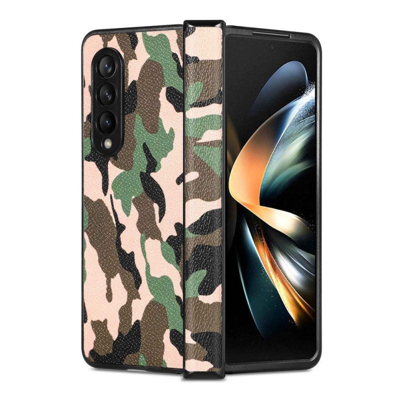 Telefoonhoesje voor Samsung Galaxy Z Fold 4 Camouflage