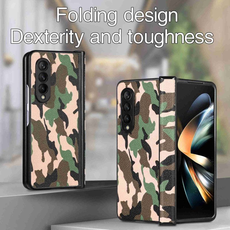 Telefoonhoesje voor Samsung Galaxy Z Fold 4 Camouflage