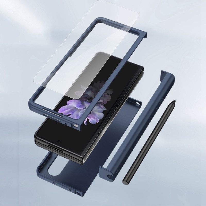 Telefoonhoesje voor Samsung Galaxy Z Fold 4 Discrete Scharnierende Mat