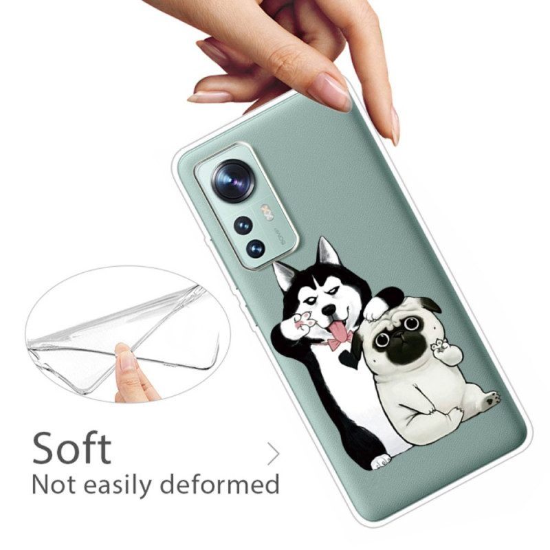 Telefoonhoesje voor Xiaomi 12 / 12X Grappige Honden