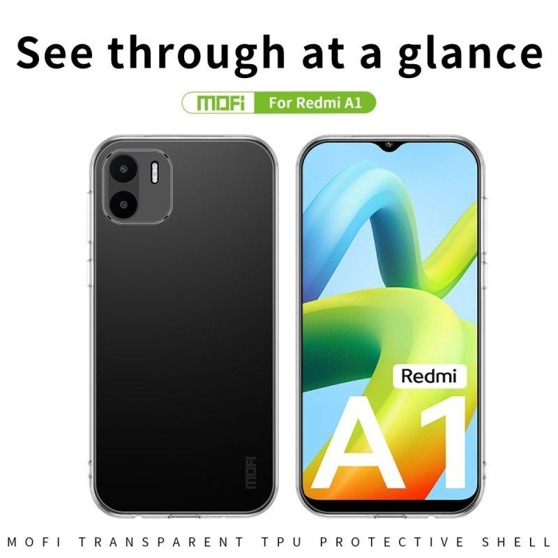 Telefoonhoesje voor Xiaomi Redmi A1 Transparante Mofi