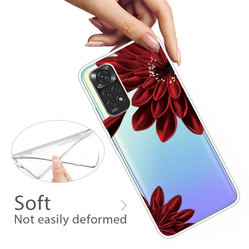 Telefoonhoesje voor Xiaomi Redmi Note 11 / 11S Wilde Bloemen